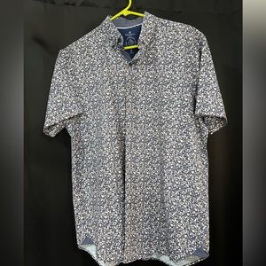 Men’s Floral Button Up Shirt